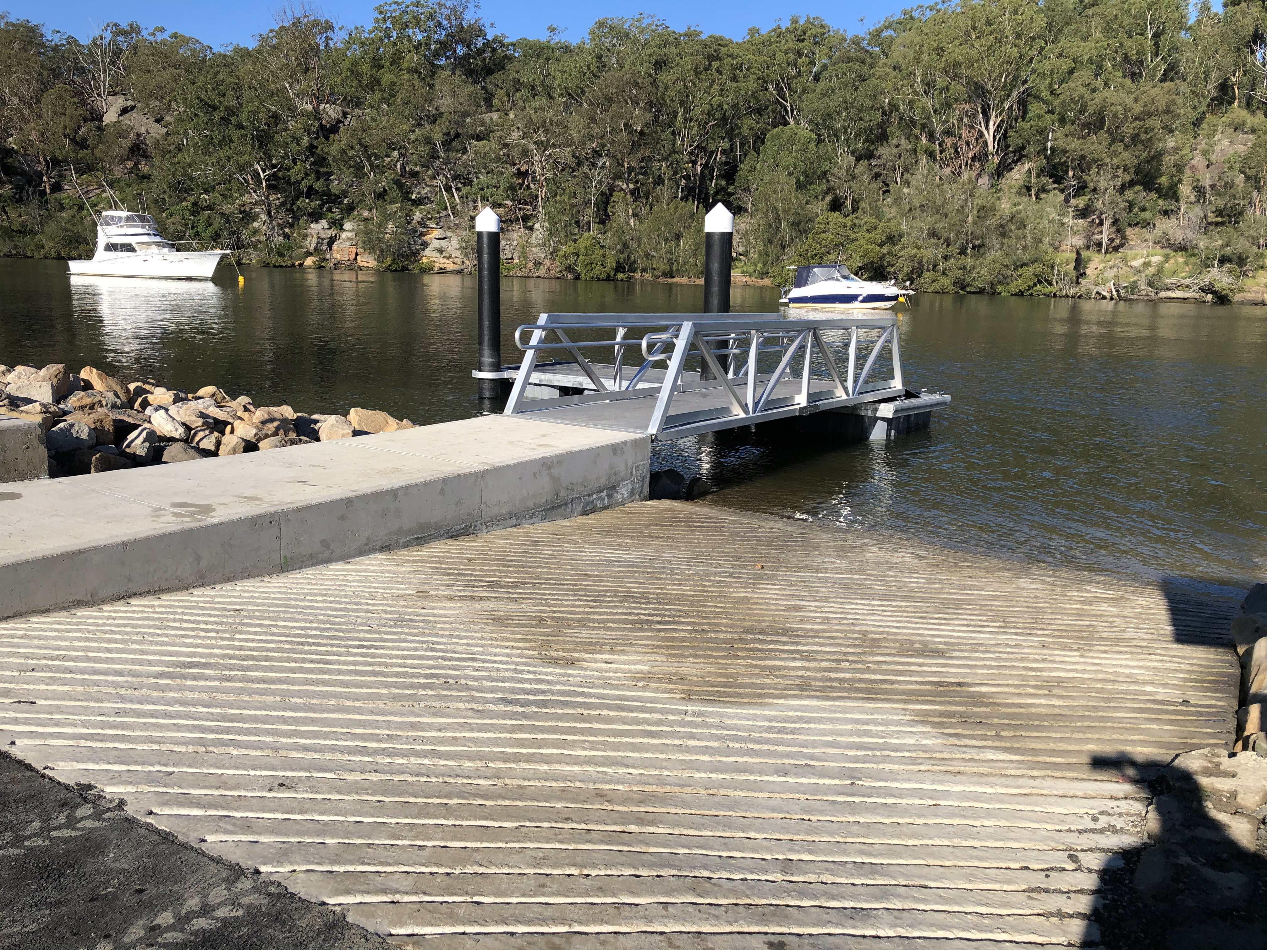 One Tree Point Boat Ramp Picnic Point Boatramp Project - 2020 | Marine & Civil Services